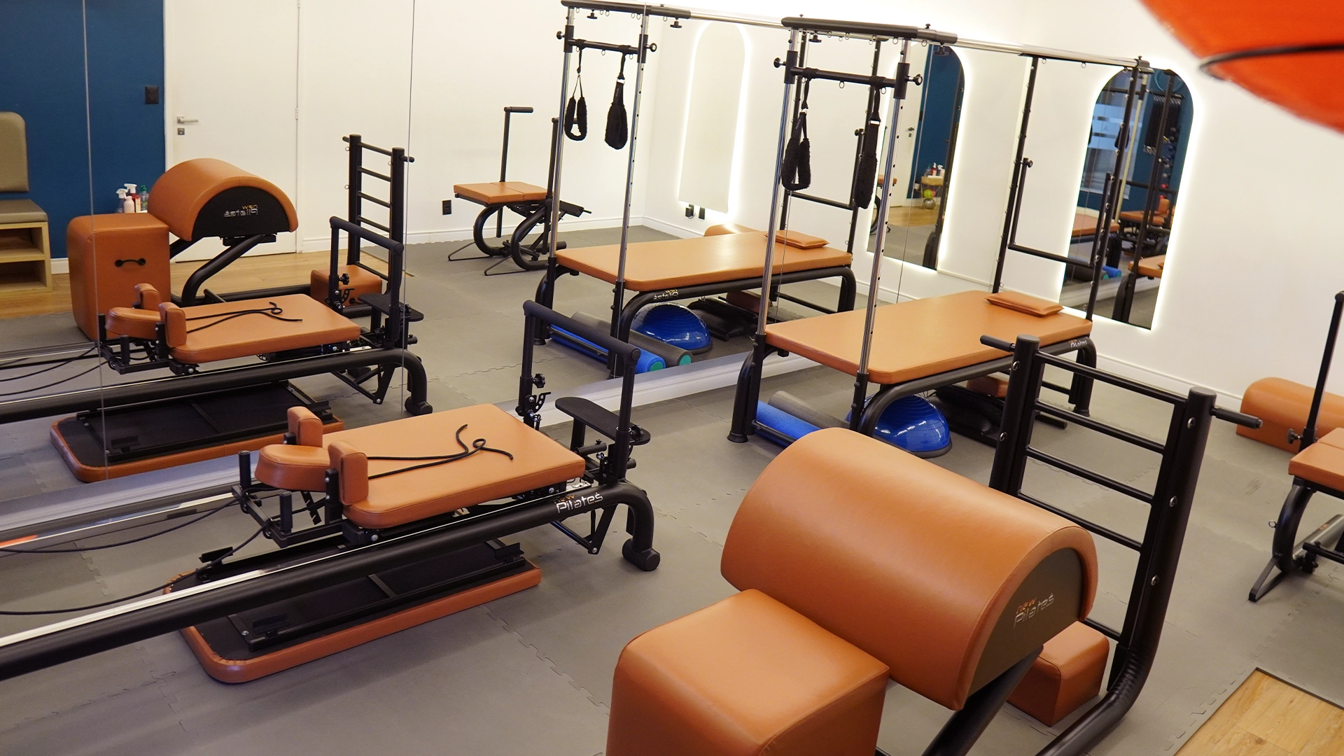 Equipamentos de Pilates da Alinhare